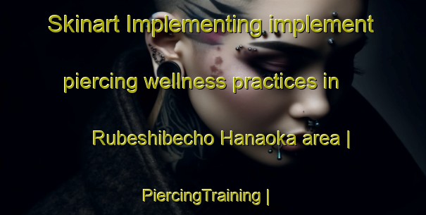 Skinart Implementing implement piercing wellness practices in Rubeshibecho Hanaoka area | PiercingTraining | PiercingClasses | SkinartTraining-Japan